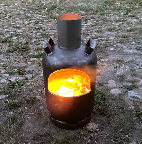 Kaminofen aus gasflasche - kaminofen,