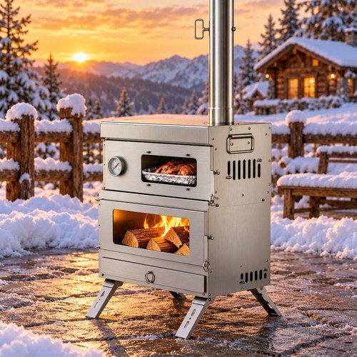 Edelstahl holzofen für zelt - für,