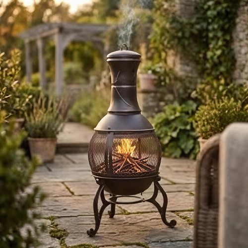 Terrassenofen chimenea metall - terrassenofen,