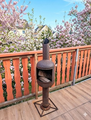 Handgefertigter terrassenofen - handgefertigter,