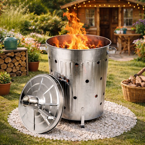 Feuertonne verzinkt - l.,