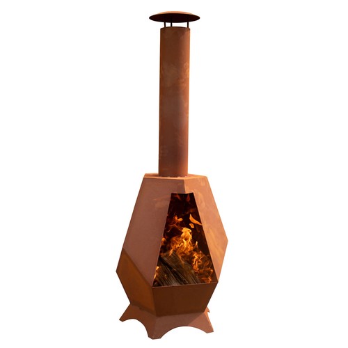 Gartenkamin kaminofen aus - kaminofen,